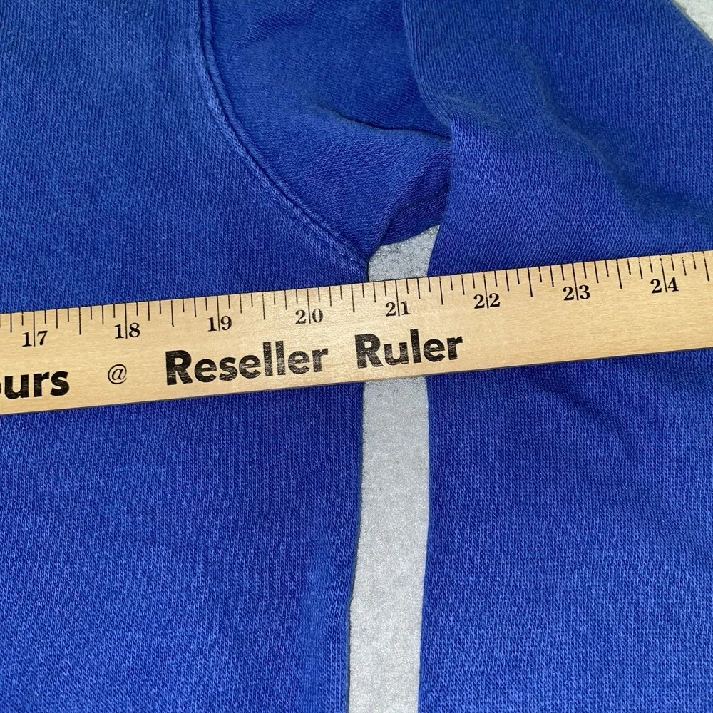NFL Team Apparel Hoodie Youth XL Blue New York Giants Football Pullover 2000s‎